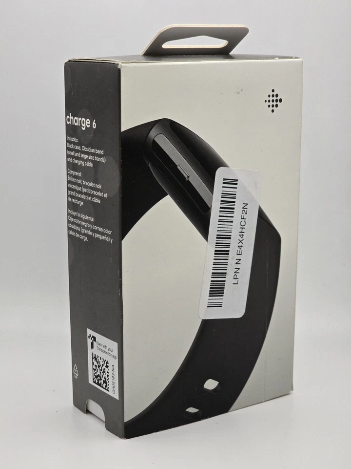 Fitbit Charge 6 Fitness Tracker - Black - GA05183NA - Image 4 of 4