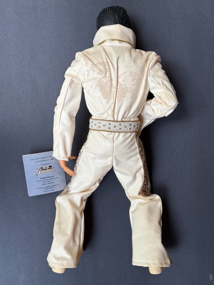 SUPER GOLD ELVIS #1 Limited Edition 21 Vinyl World Doll 1984
