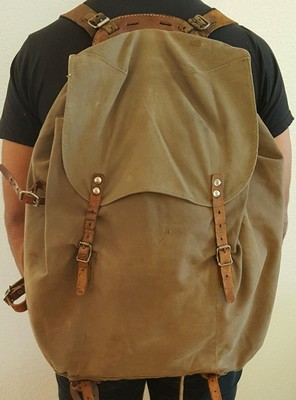swedish canvas backpack