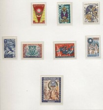 Algeria 1966/8 Sport And Scout 6 Series Cpl New Rubber Complete MNH T883