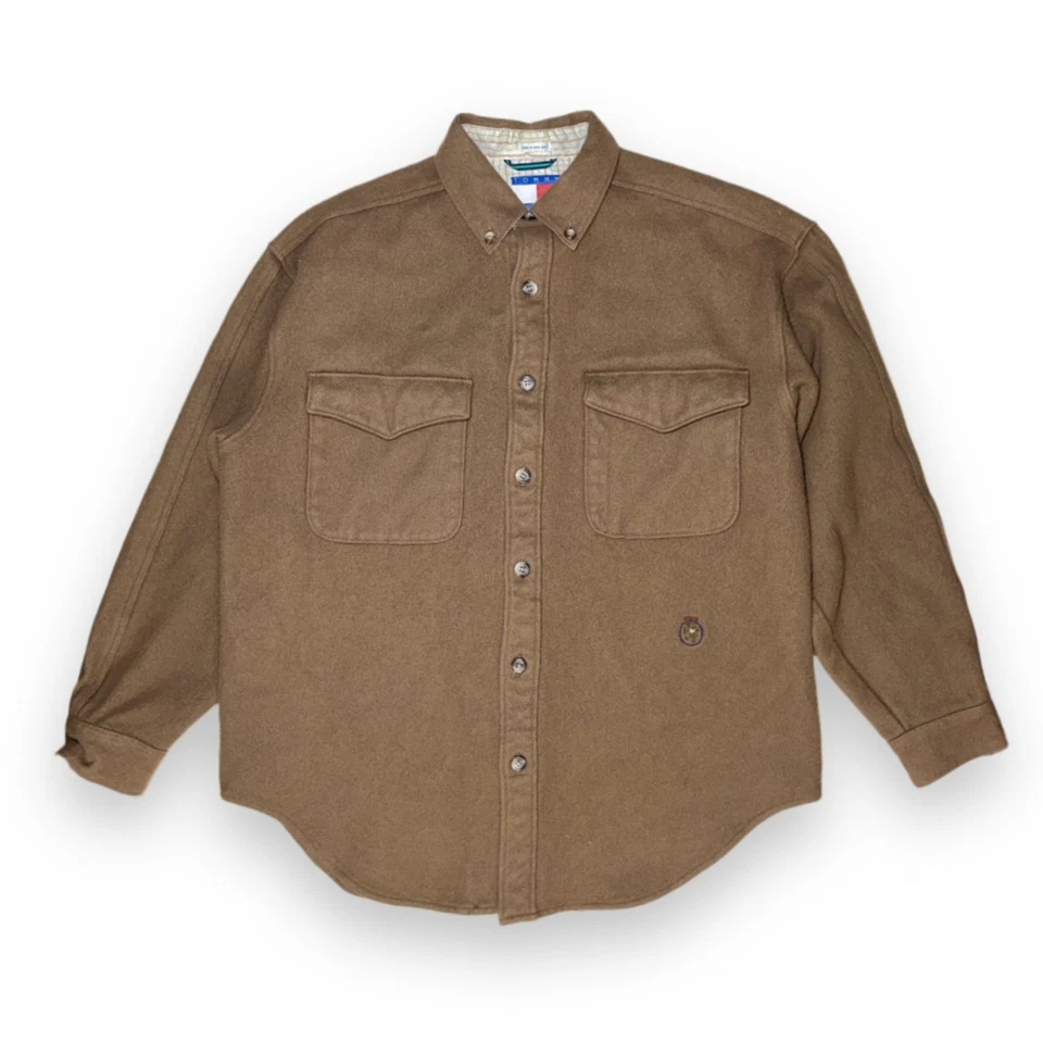 Camisa de trabajo Tommy Hilfiger de colección mezcla de lana pesada para hombre talla L Foto 2 de 4