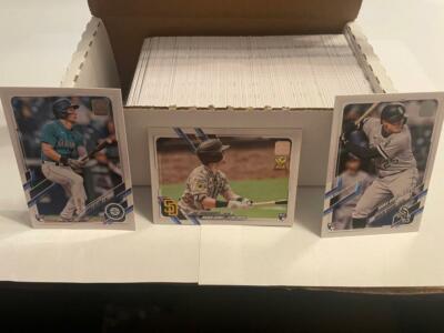 2021 Topps Update Baseball Complete Mint Set #U1-U330 Skubal India Vaughn RCs