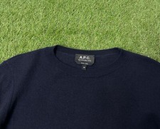 A.P.C women's merino wool jumper size M p2p 16,7