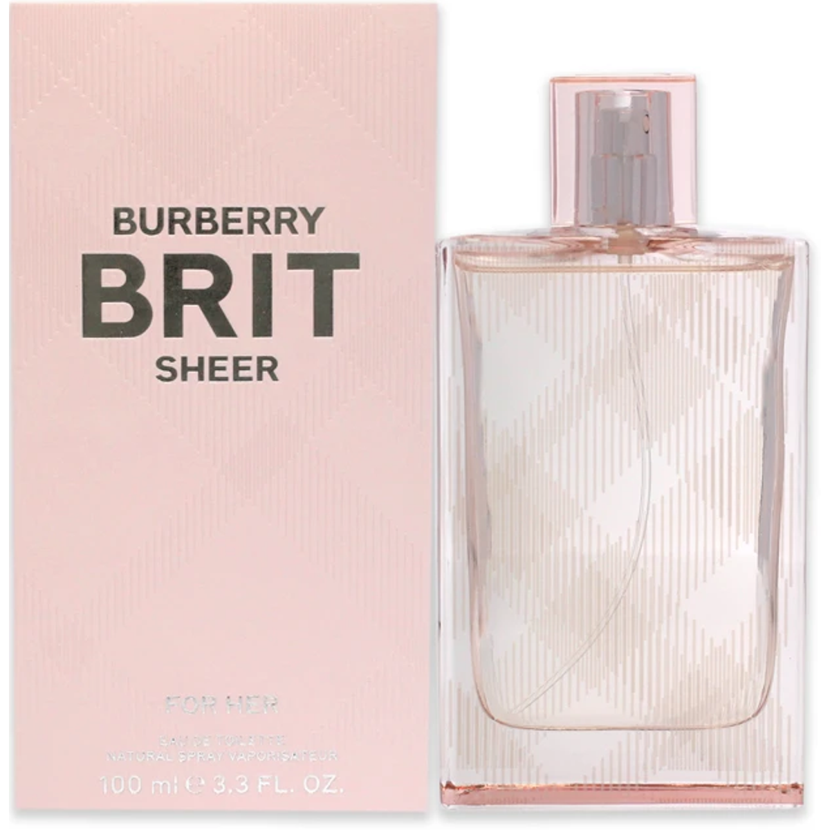 Brit Sheer by Burberry 3.3 / 3.4 oz EDT Perfume for Women New In Box ...