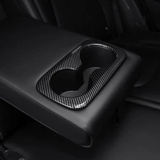 Car Rear Water Cup Holder Cover Trim For Kia Sportage LHD 2023-2025 Accessories