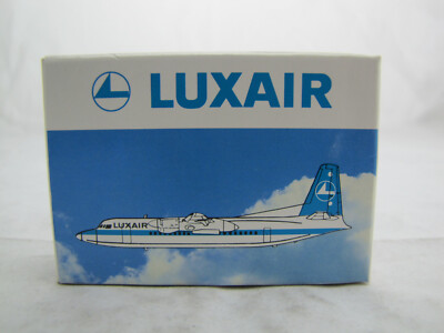 930/17b Schabak Fokker F50 Luxair - 1:600