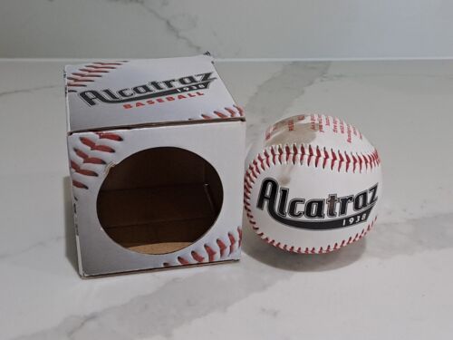 Alcatraz 1938 Collectable Baseball Ball Souvenir 2008 Boxed READ DESCRIPTION