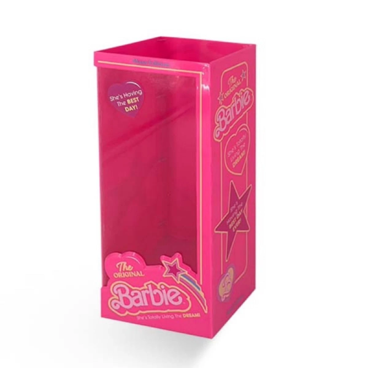 Barbie Popcorn Bucket Movies 2023 Doll Box Collectible 130 oz