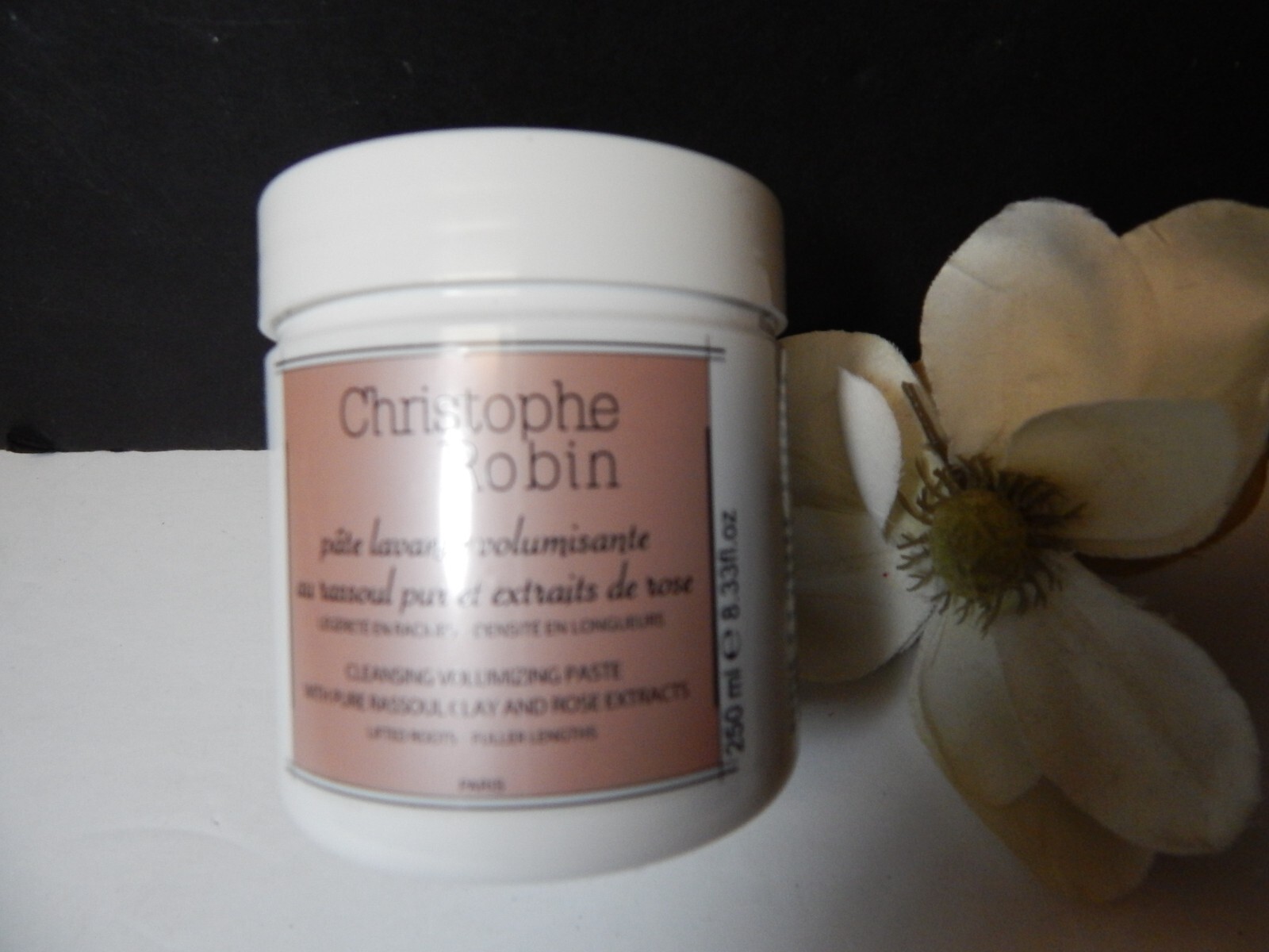Christophe Robin +🎁 Hair Cleansing Volumizing Paste Clay Rose Extract 8.33 oz