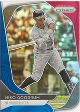 2020 Panini Prizm Niko Goodrum #22 Red White  Blue Prizm SP