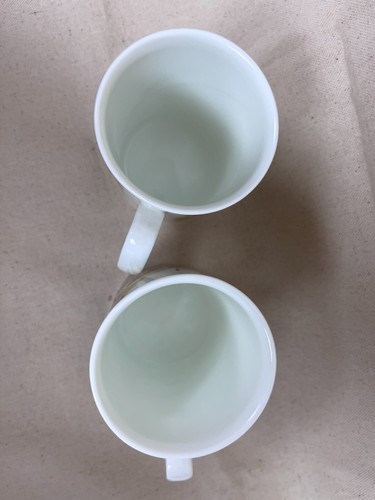 PAIR Royal Doulton Expressions "Country Cottages" Fine China Coffee Cups 1994 - Picture 3 of 5