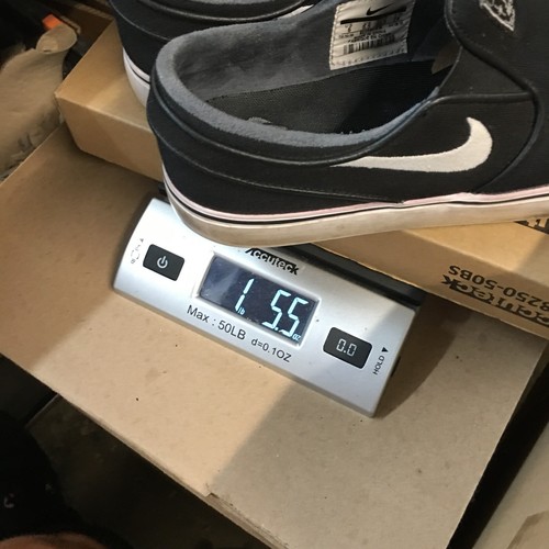 Nike Shoes Youth 6 Stefan Janoski Skateboarding Slip On Sneaker 831749-010 Black - Picture 16 of 17