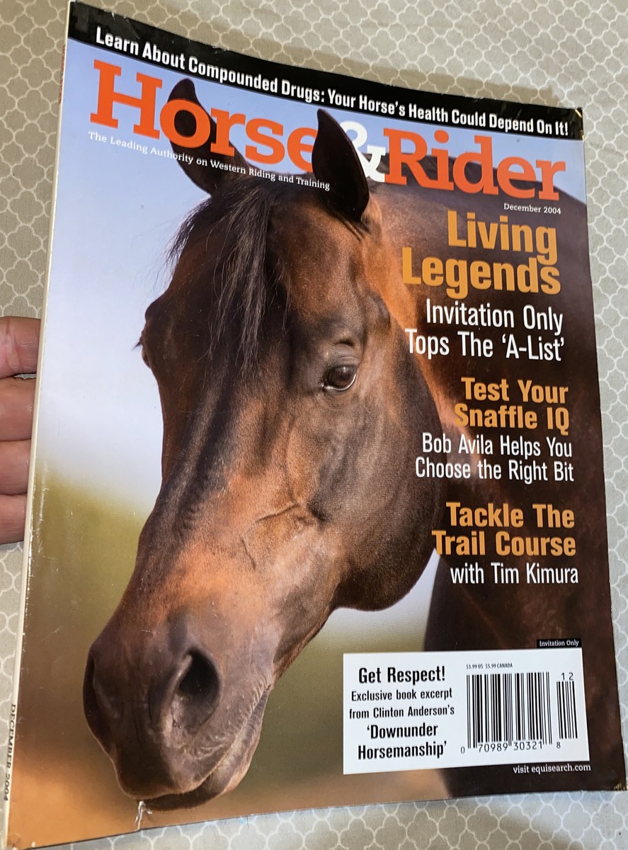 レオマクドウェル　LEO McDOWELL　リトグラフ　Horse＆Rider Horse & Rider Magazine - December 2004 - Living Legends | eBay