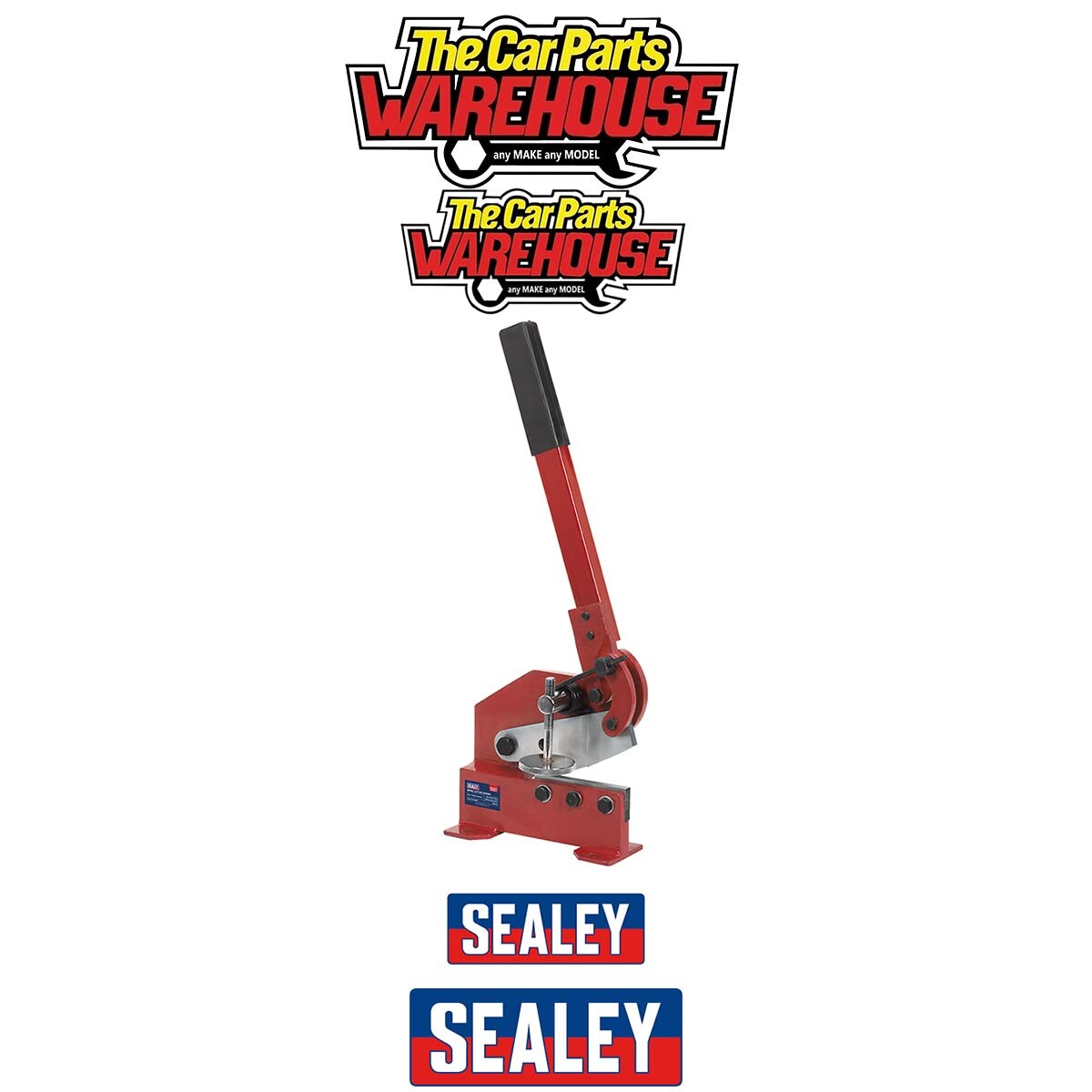 Sealey 3S-4R Metal Cutting Shears 11mm 4mm Capacity 10mm