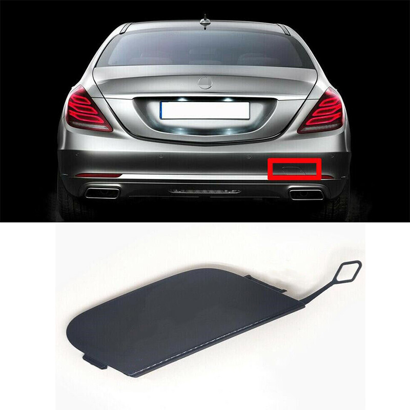2228850424 Rear Bumper Tow Hook Cover Cap Primed For Benz W222 S