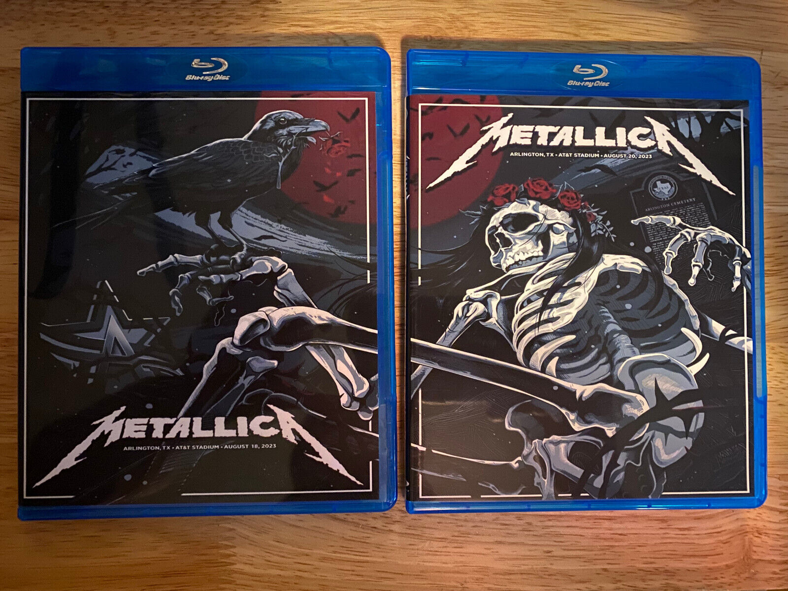 Metallica - Live from Arlington 2023 Blu-ray Hammet Hetfield Ulrich