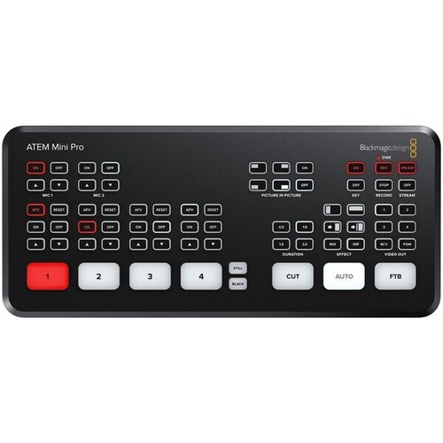 Blackmagic Design ATEM Mini Pro Video Production Broadcast Switcher for Streamin - Picture 2 of 4