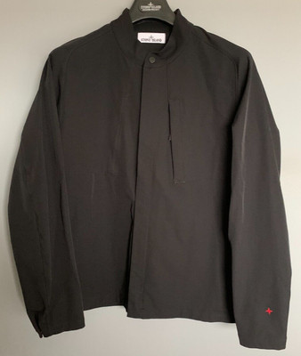 Stone Island Marina Softshelljacke Large Black Spellout [Stellina] NEUWERTIG/NM
