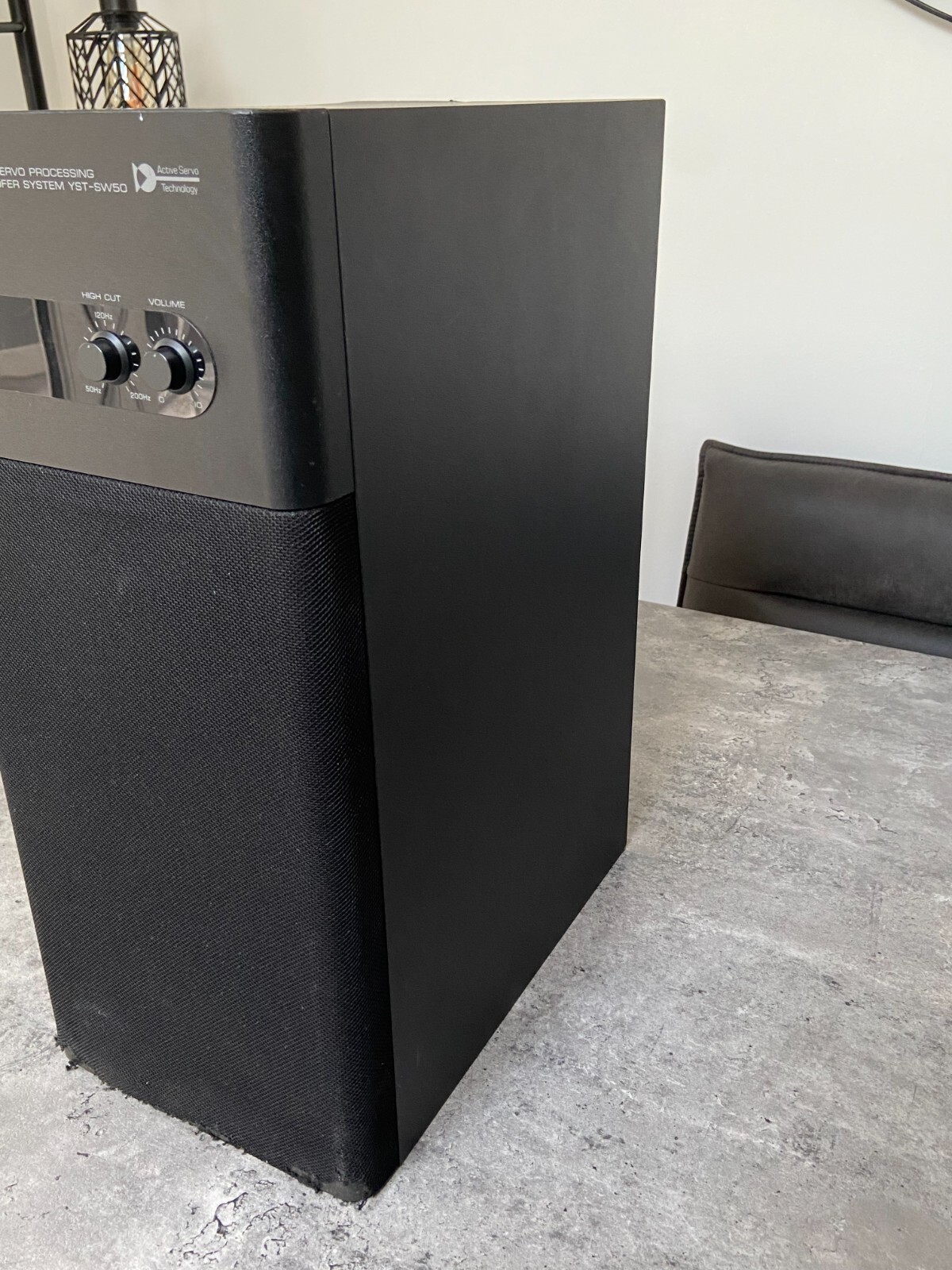 Yamaha active subwoofer YSTSW50 Black eBay