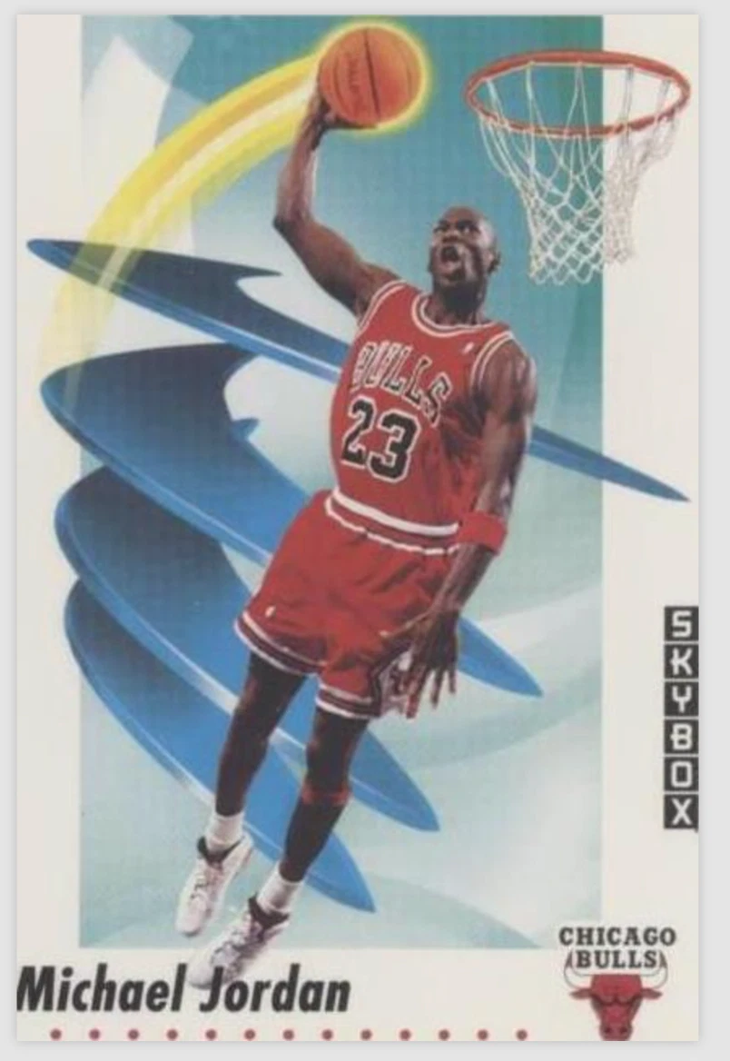 Michael Jordan trading card