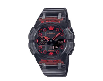 Casio G-Shock GAB001 Analog-Digital Resin Black/Red Bluetooth Watch GAB001G-1A