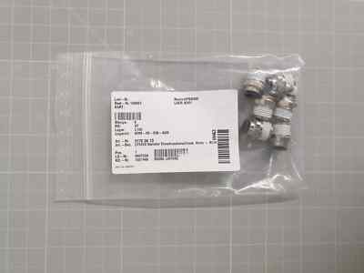 DIXON 31750613 Push-In Male BSPT Connector,6mm Tube x 1/4 Inch 6 Stück(8 /Stück)