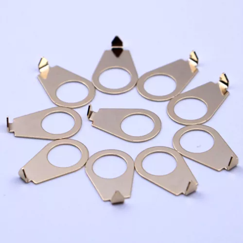 10×Stainless Steel LP Guitar Knob Pointer Washer Plate Indicator For Gib EPI LP