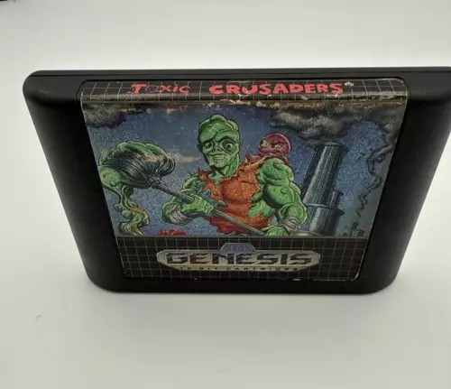 Toxic Crusaders (Sega Genesis, 1992) Authentic Game Cartridge