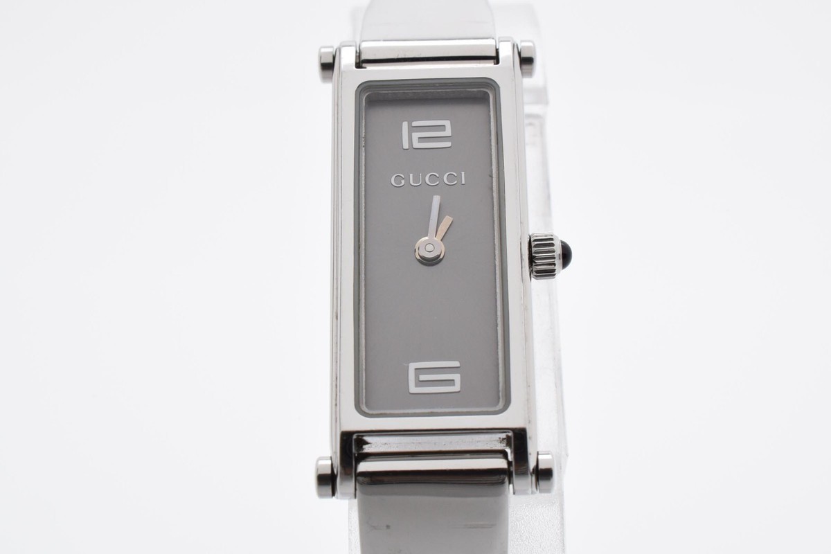 GUCCI 1500L charcoal GREY STEELレディース　時計 GUCCI 1500L charcoal GREY STEELレディース 時計 楽天市場