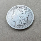 1889 Morgan Silver Dollar $1 US Coin Uncertified Morgan $1 Silver Dollar