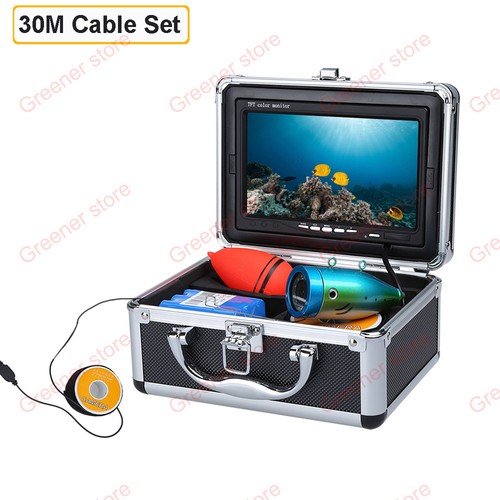 7" HD Nachtsicht 1000TVL Unterwasser Angelkamera wasserdicht IR 15/30/50m LED su - Bild 14 von 16