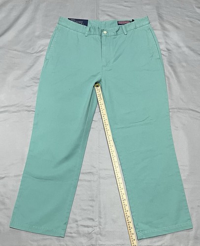 Vineyard Vines Pants Mens 36x30 Greenwich Green Club Pant Preppy Chinos Slacks - Picture 7 of 12