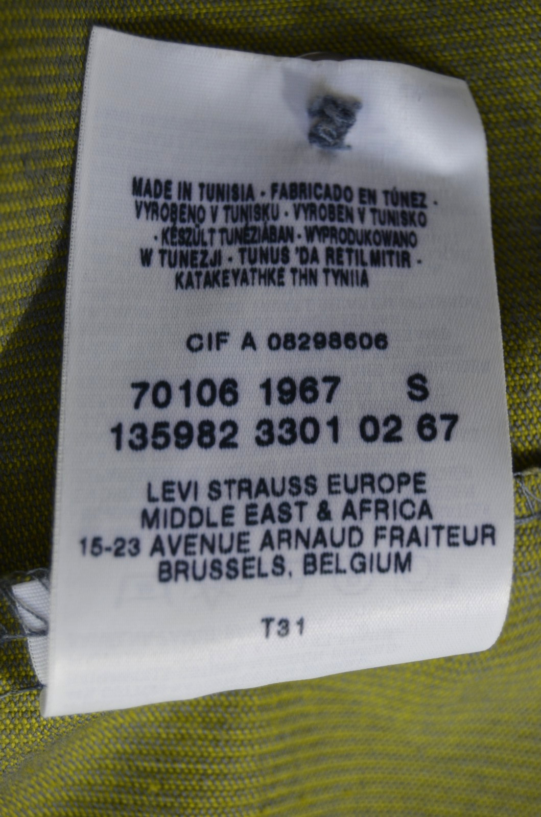 LEVIS Engineered size Small uk 8 Iridescence wome… - image 18