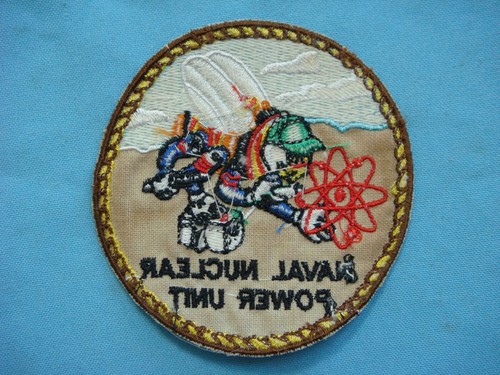 Patch US NAVY UNITÉ NUCLÉAIRE NAVAL - Photo 2/2