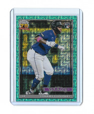 Yanquiel Fernandez – 2026 Topps Chrome 1991 Anniv. Aqua Mojo RC 120-199 #91C-40