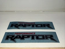2x FORD PERFORMANCE Raptor Decal Sticker Decal