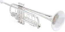 Bach 180 Stradivarius Professional Bb Trumpet - Silver-Plated