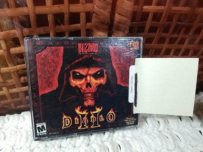 Diablo II CD-ROM PC 3 Disc edition 1.0 Set in Jewel Case Blizzard Entertainment