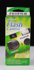 Sealed Fujifilm Quick Snap Flash Disposable Camera 27 Exposures