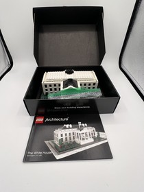 LEGO Architecture The White House & Empire state buulding 21006 21002 COMPLETE