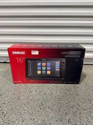 Simrad NSS16 evo3S Chartplotter/Fishfinder MFD (CW)