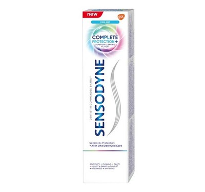 Sensodyne Complete Protection Toothpaste Cool Mint Sensitivity Relief 75ml,