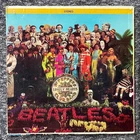 SGT PEPPERS 1967 LONELY HEARTS CLUB BAND BEATLES vintage LP with ORIGINAL INSERT
