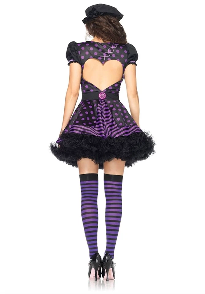 Muñeca de trapo para mujer CON capó, talla S/P, TOTALMENTE NUEVA, Leg Avenue Foto 2 de 4