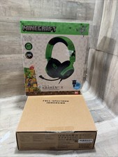Razer Kraken V4 X Wired Gaming Headphones Minecraft