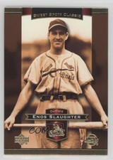 2003 Upper Deck Sweet Spot Classic Enos Slaughter #29 HOF w1s