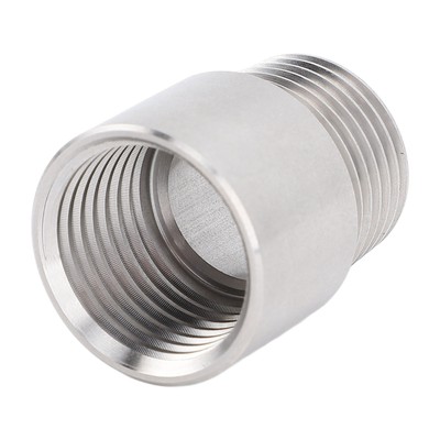 Pair Of 1/2 Inch NPT Male-1/2 Inch NPT Female Pipe Fitting Stainless Steel Pipe