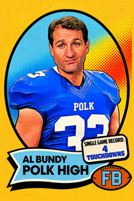 Al Bundy POP Art recreation Custom Card ACEO HOLO #437
