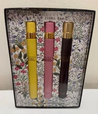Gucci Flora EDP 3 pc gift set 3 x 0.33 fl oz BNIB