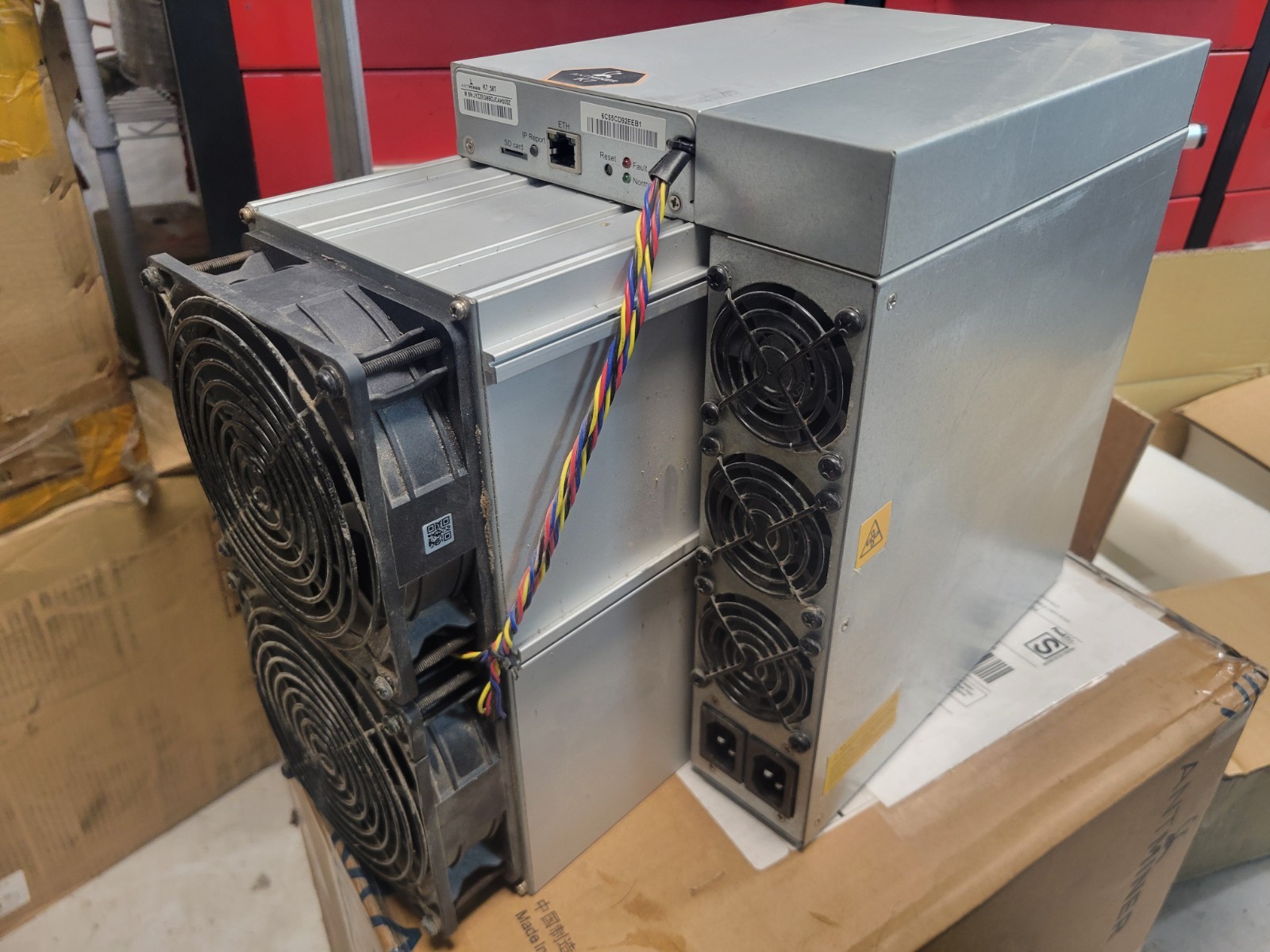 Bitmain Antminer K7 58Th CKB Nervos k7 miner mining eaglesong ckb K7
